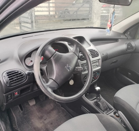 Peugeot 206 cena 4500 przebieg: 204583, rok produkcji 2005 z Malbork małe 29